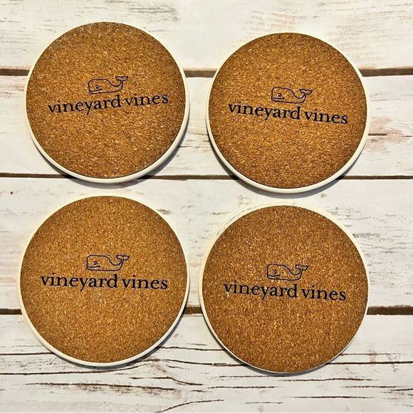 EUC Vineyard Vines Coaster Set - Picture 2 of 2